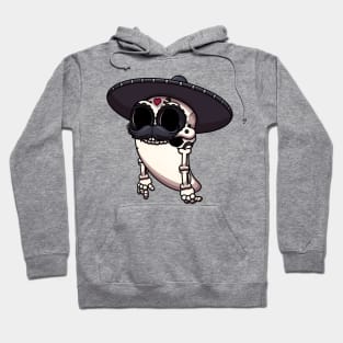 Mexican Sugar Skull Pepper Skeleton Hoodie